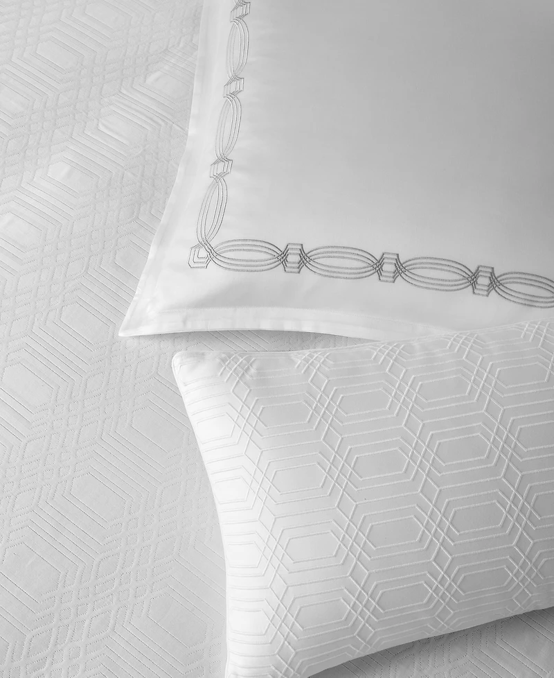 Hotel Collection Italian Positano Matelasse Decorative Pillow, 14" x 36", Exclusively at Macy's