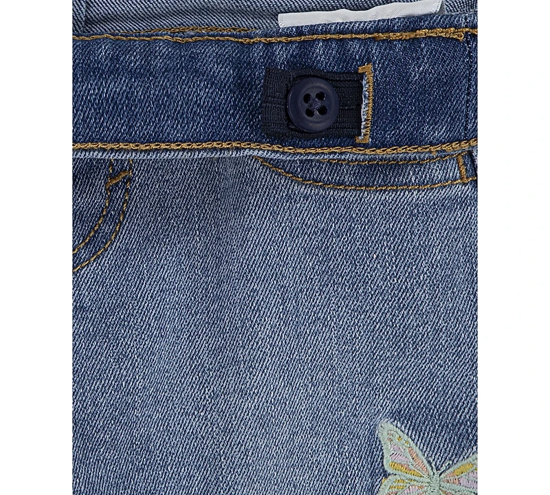 Levi's Baby Girls Ruffle Strap Butterfly Tank Top & Shorts, 2 Piece Set