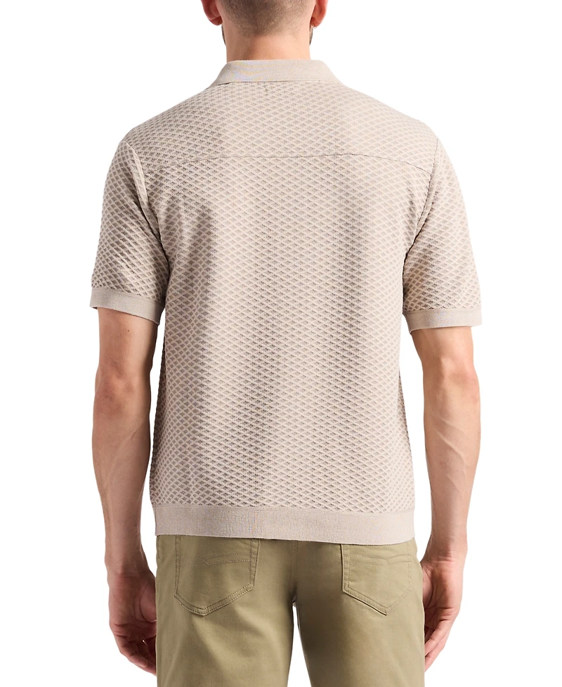 Men's Willow Relaxed Fit Short Sleeve Button-Front Camp Shirt