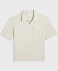 Mode of One Men's Textured Knit Polo Shirt, Exclusively at Macy's