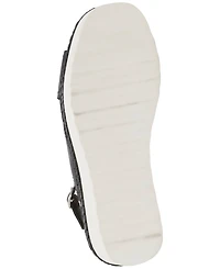 Lucky Brand Women's Pebina Crossband Platform Wedge Sandals