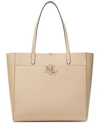 Lauren Ralph Pebbled Leather Extra-Large Cameryn Tote Bag