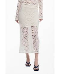 Desigual Women's Lace skirt