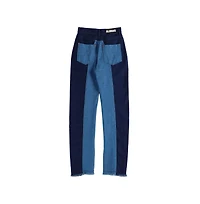 Kansas Bicolor Indigo Denim Trousers