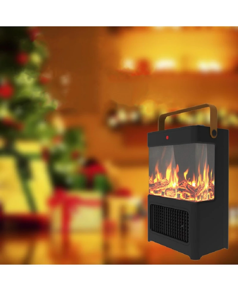 Streamdale Portable Electric Fireplace Heater with 3D Led Flames, 1500W
