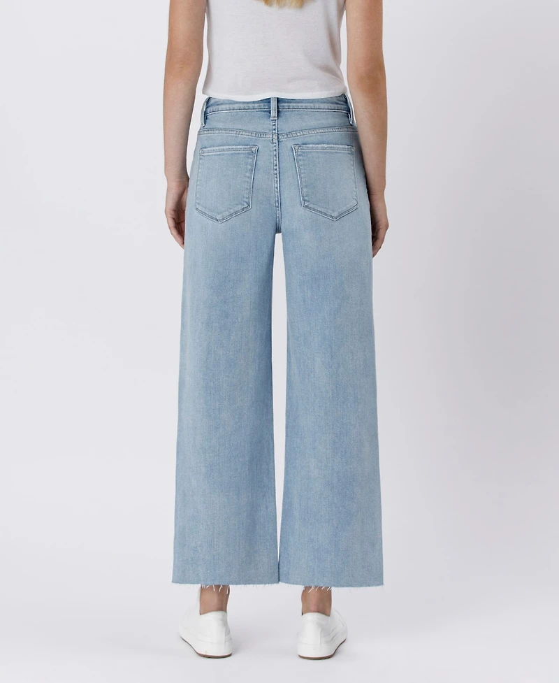 Vervet Women's High Rise Wide Leg Jeans