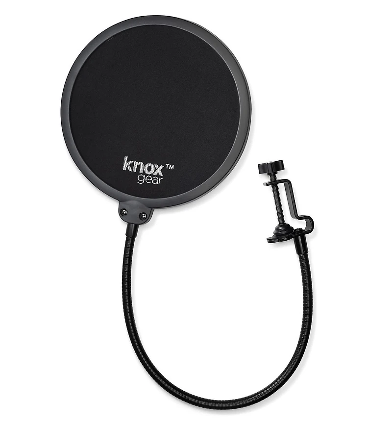 Blue Yeti Microphone (Blackout) with Knox Gear Pop Filter and 3.0 4 Port Usb Hub