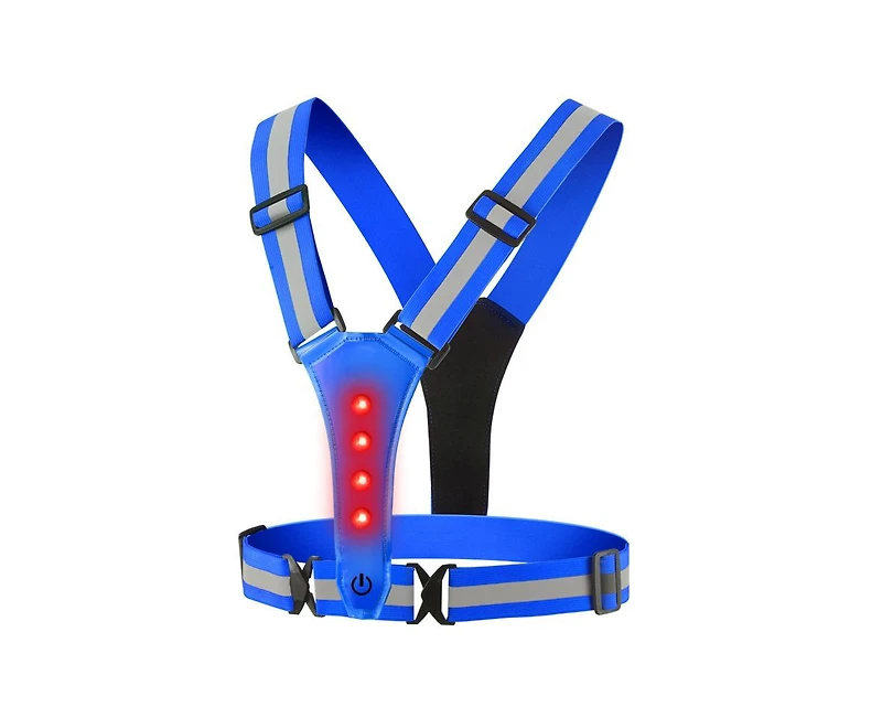 Led Running Vest High Visibility Reflective Vest
