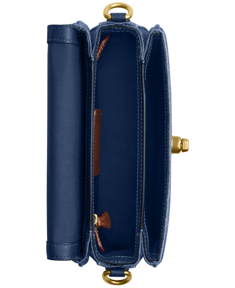 Coach Cassie Mini Denim Crossbody Bag 19