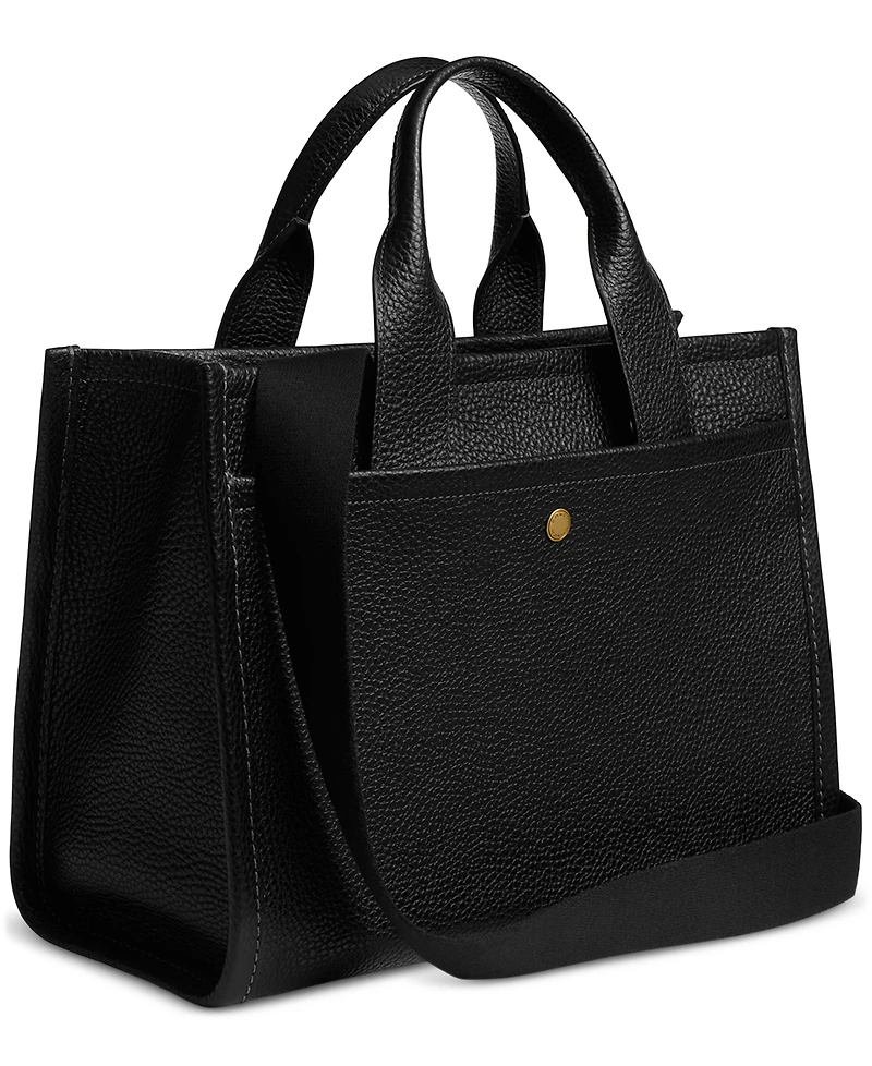 Coach Cargo Medium Bubble Leather Tote Bag