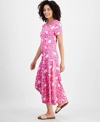 Style & Co Petite T-Shirt Midi Dress, Exclusively at Macy's