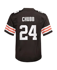 Nike Big Boys and Girls`Nick Chubb Cleveland Game Jersey