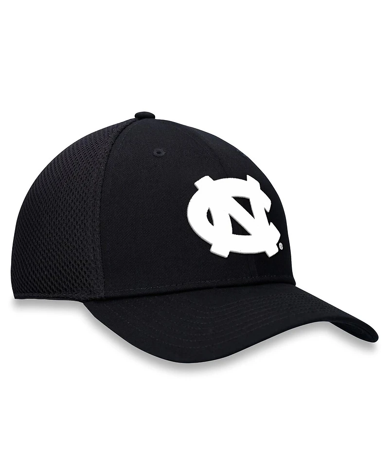 Top of the World Men's Black North Carolina Tar Heels Spacer Flex Hat