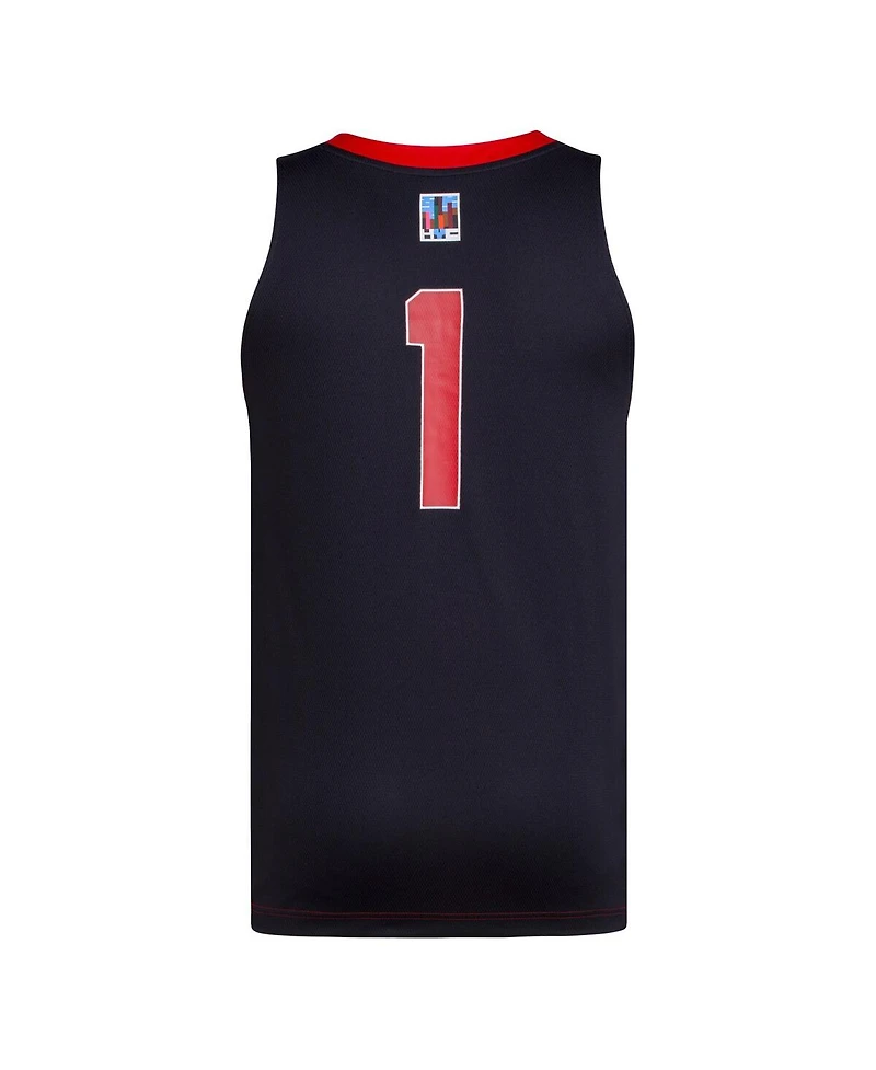 Adidas Men's 1 Crimson/Black Indiana Hoosiers Black History Month Basketball Jersey
