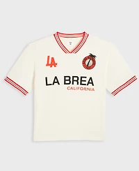 Mode of One Men's La Brea Relaxed Fit Short Sleeve Logo Jersey