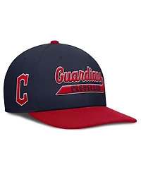 Nike Men's Navy/Red Cleveland Guardians Pro Performance Snapback Hat