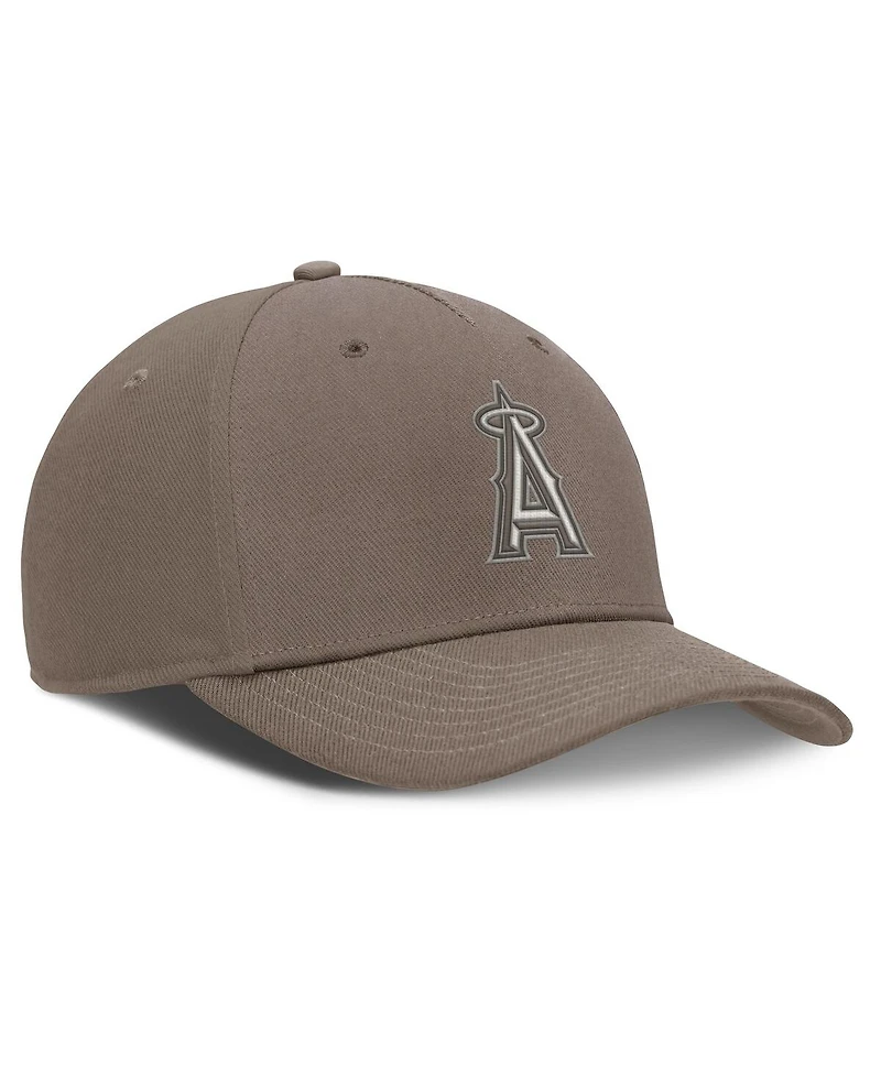 Nike Men's Brown Los Angeles Angels Rise Performance Adjustable Hat
