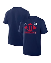 Fanatics Men's Navy Atlanta Braves 2025 Spring Training Grapefruit League True Icon T-Shirt
