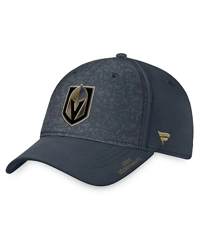 Fanatics Men's Charcoal Vegas Golden Knights Authentic Pro Rink Flex Hat