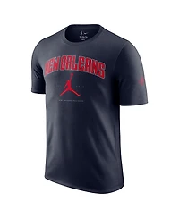 Jordan Men's and Women's Navy New Orleans Pelicans Essential Cities T-Shirt