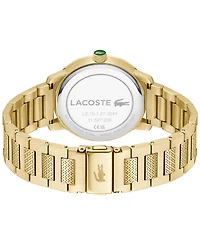Lacoste Men's Metropole Gold Tone Stainless Steel Bracelet Watch, 39mm