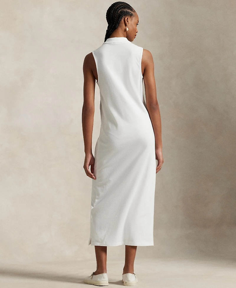 Polo Ralph Lauren Women's Stretch-Cotton Sleeveless Dress