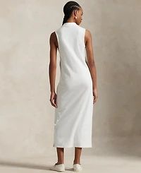 Polo Ralph Lauren Women's Stretch-Cotton Sleeveless Dress