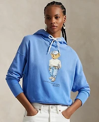 Polo Ralph Lauren Women's Bear Fleece Hoodie Sweatshirt
