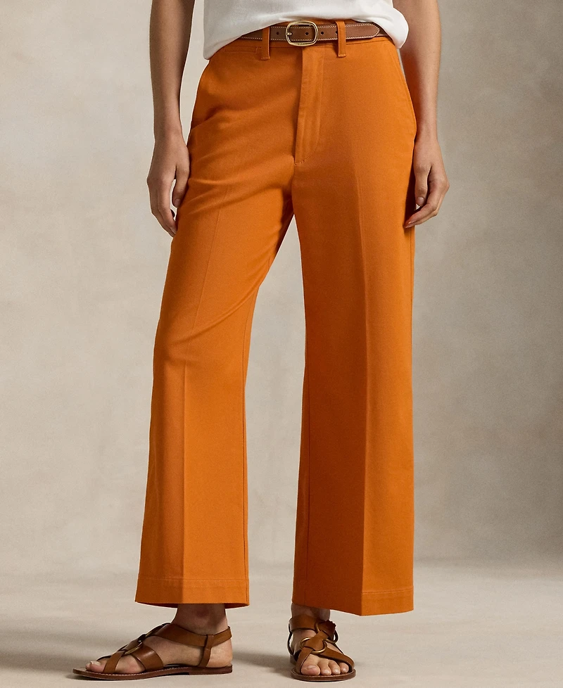 Polo Ralph Lauren Women's Chino Wide-Leg Pants