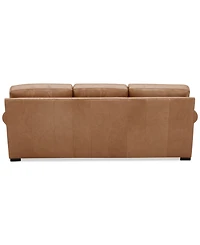 Radley Roll Arm 86" Leather Sofa, Exclusively at Macy's