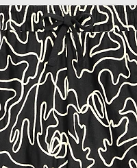 Mode of One Men's Floral Embroidered Shorts, Exclusively at Macy's