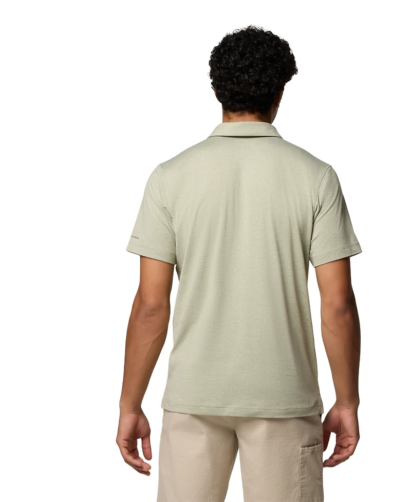 Columbia Men's Carter Short Sleeve Performance Crest Polo