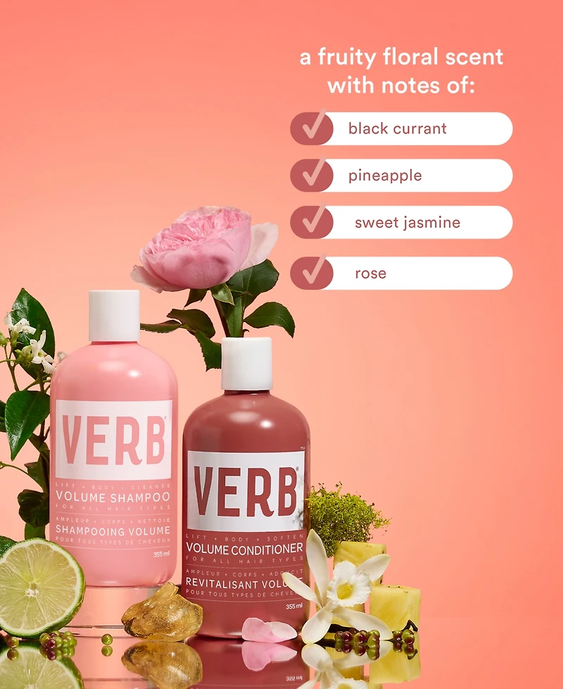 Verb Volume Shampoo, 12 oz.