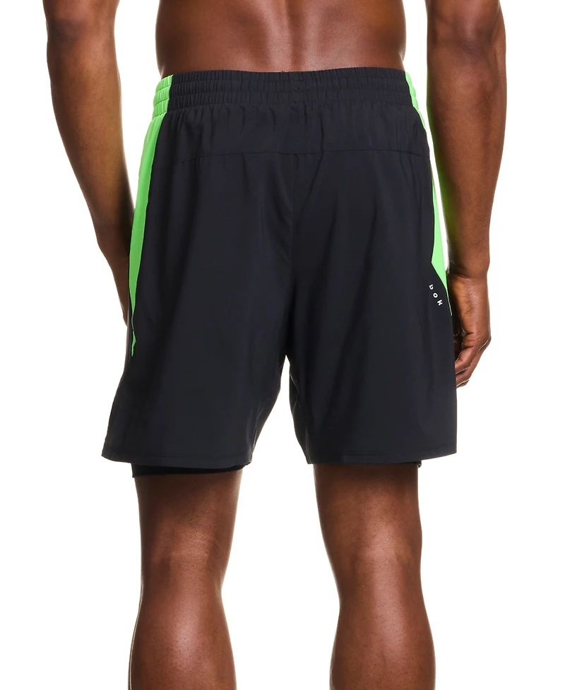 Reebok Men's Lined Logo Shorts