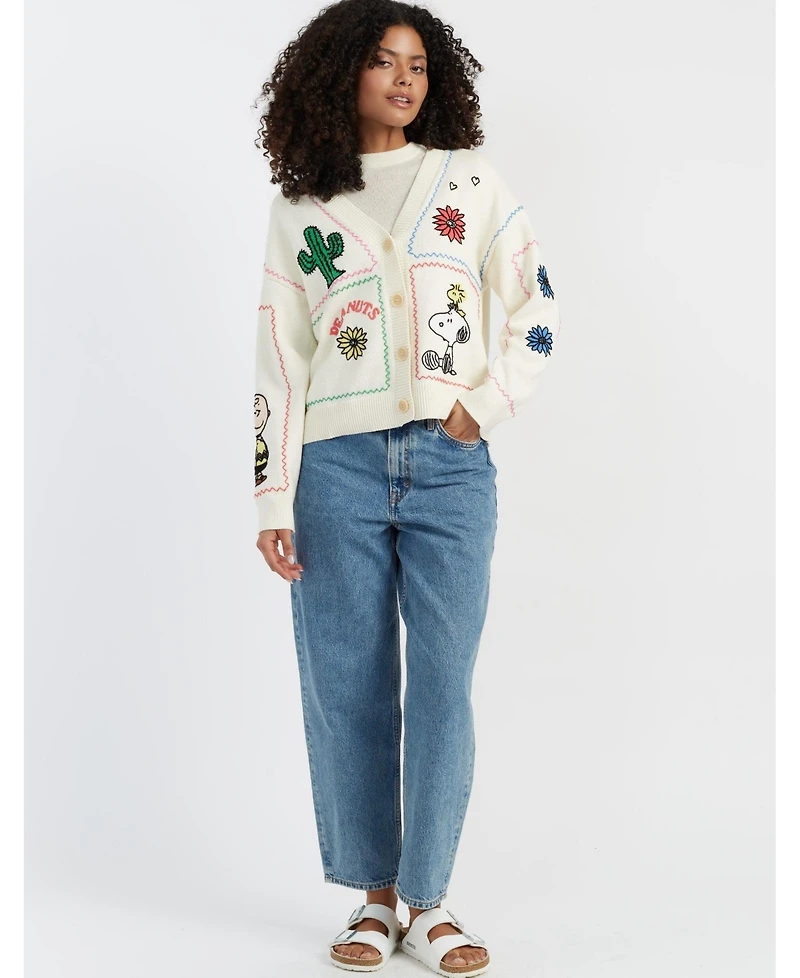 Chinti and Parker Women's & Peanuts Vacation Cardigan
