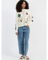 Chinti and Parker Women's & Peanuts Vacation Cardigan
