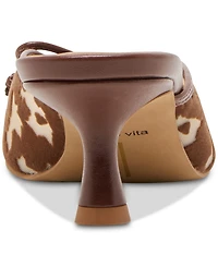 Dolce Vita Women's Cleo Bow Slip-On Kitten-Heel Mules