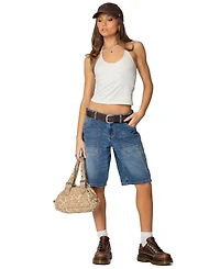 Edikted Womens Maybell Halter Top