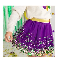 Sweet Wink Baby Girls Mardi Gras Confetti Tutu Skirt
