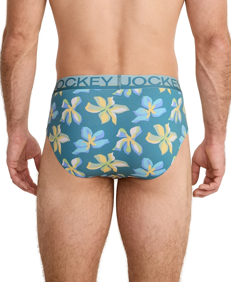 Jockey Men's Cotton-Stretch Briefs, Pack of 3