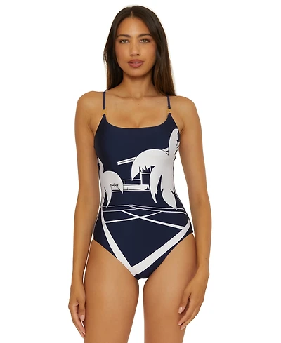 Trina Turk Women's Printed One-Piece Swimsuit