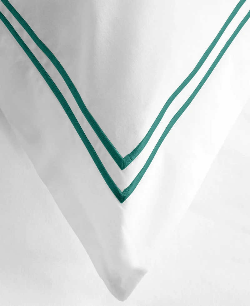 Ella Jayne Percale Satin Stitched 3-Pc. Duvet Cover Set, Twin/Twin Xl