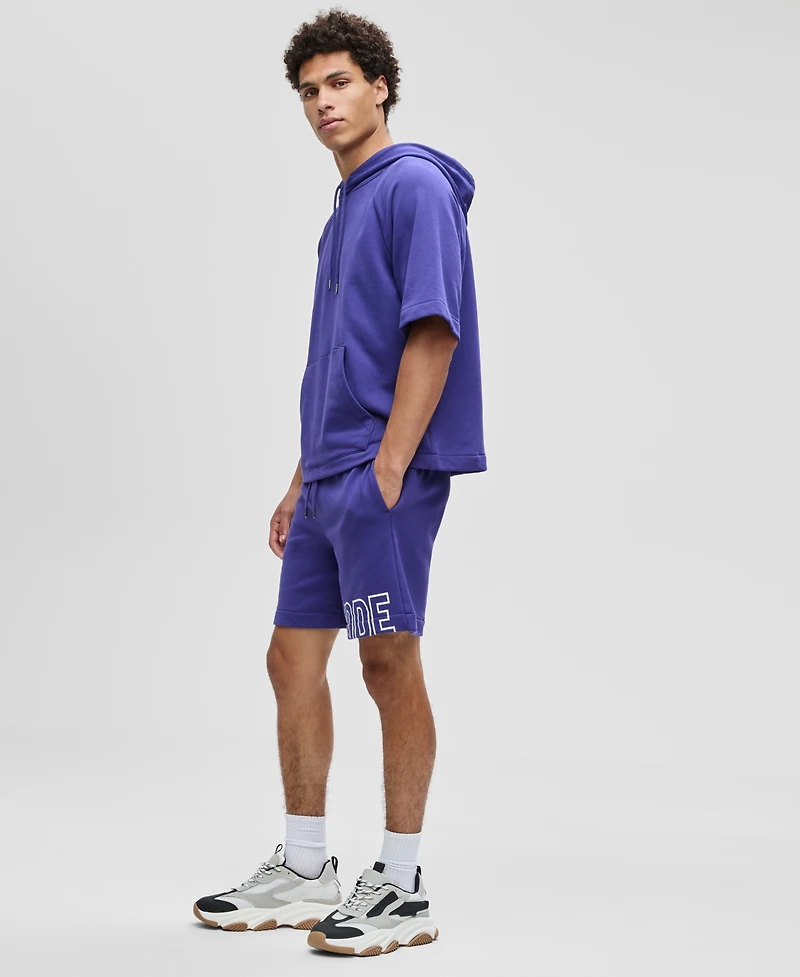 Mode of One Men's Regular-Fit Logo-Print 7" French Terry Shorts, Macy's Exclusive