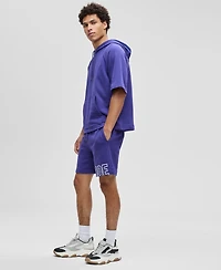 Mode of One Men's Regular-Fit Logo-Print 7" French Terry Shorts, Macy's Exclusive