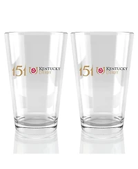 Atlantic Group Distribution Kentucky Derby 151 16oz. Pint Glasses, Set of 2