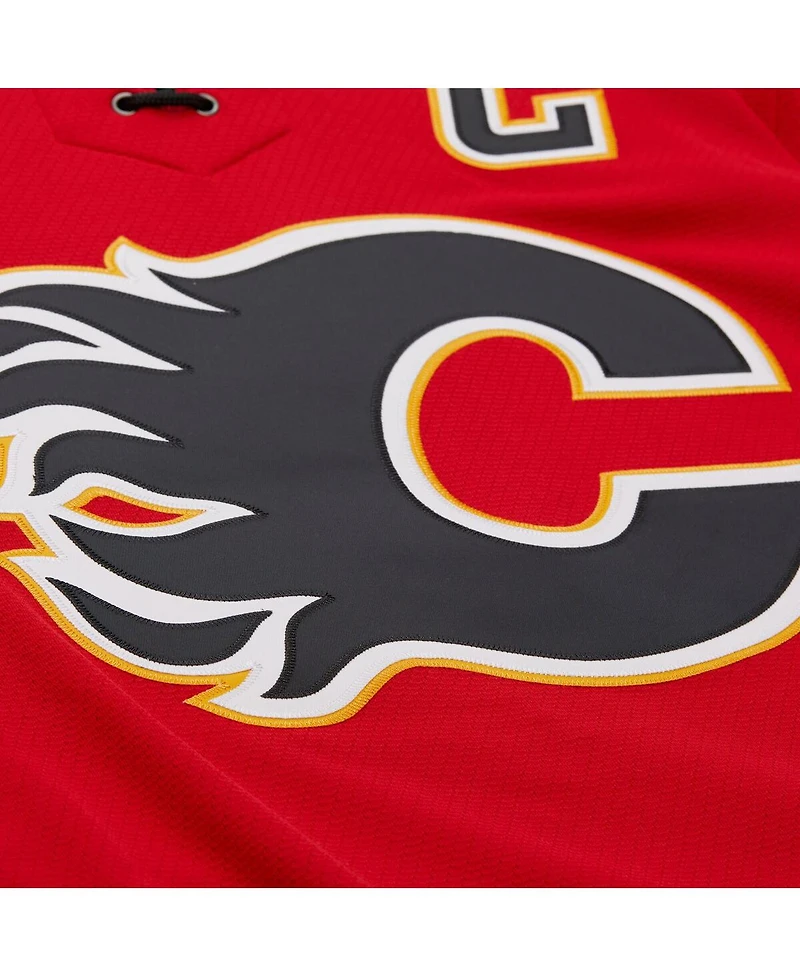 Mitchell & Ness Men's Jarome Iginla Red Calgary Flames 2003-04 Power Play Jersey