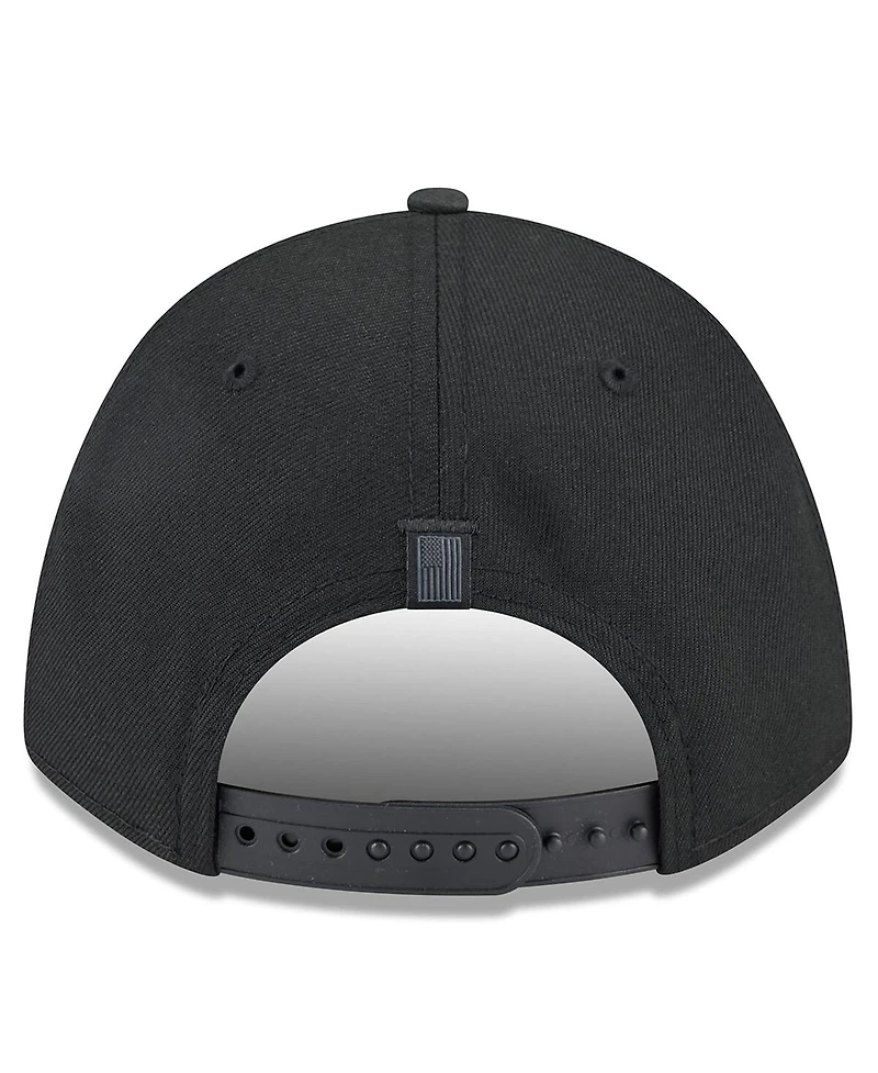 New Era Men's Black Tyler Reddick American Flag 9FORTY M-Crown A-Frame Adjustable Hat