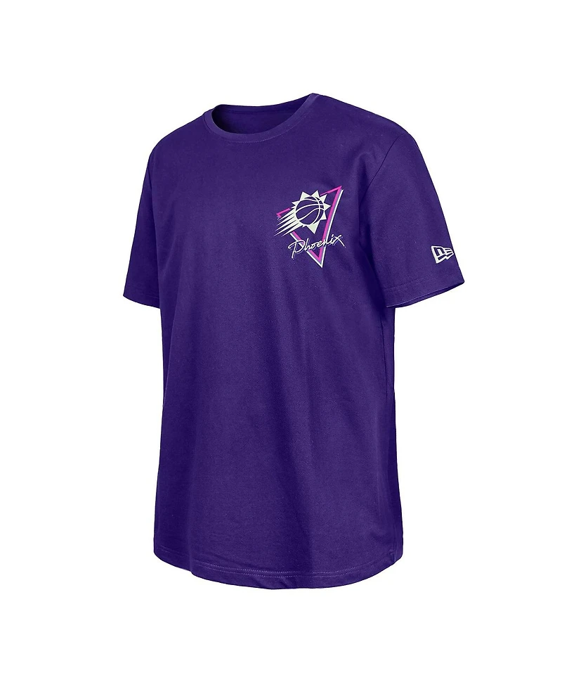 New Era Purple Phoenix Suns Glow-in-the-Dark T-Shirt