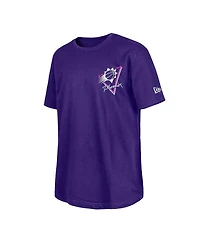 New Era Purple Phoenix Suns Glow-in-the-Dark T-Shirt