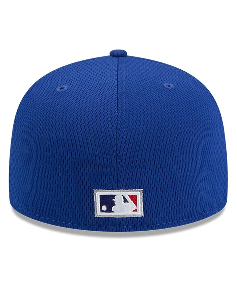 New Era Men's Royal Chicago Cubs 2025 Mlb Clubhouse 59FIFTY Fitted Hat
